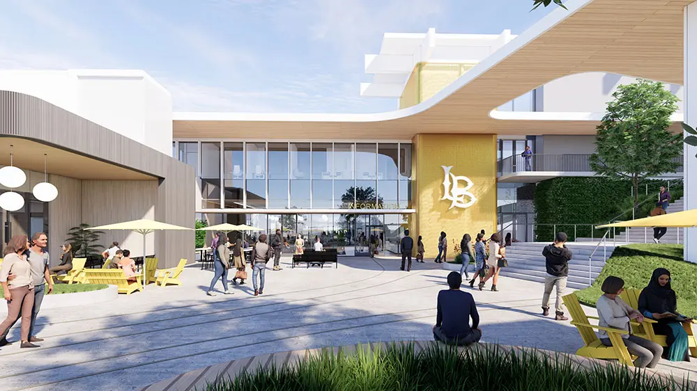 west patio rendering