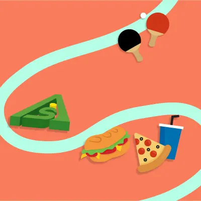 icons illustration for back to beach week