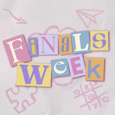 Finals week Dec. 12 to 18 Location Central Quad Time 10 a.m. to 5 p.m.