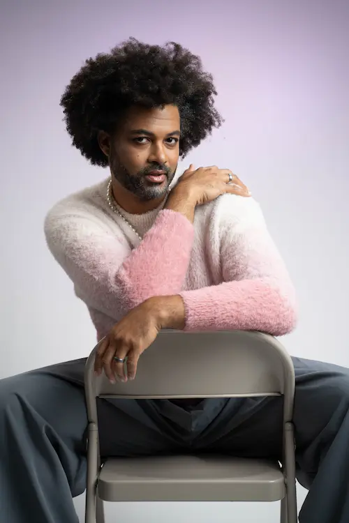 Reverend Doctor on chair