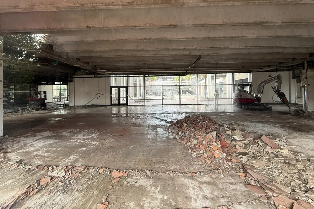 2nd floor east entrance